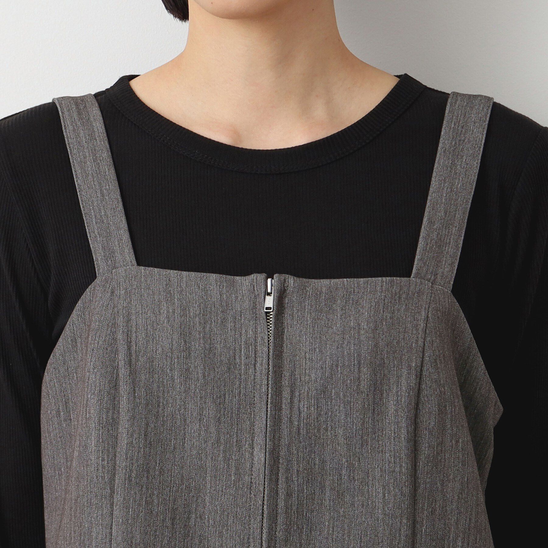 Dessin「【洗える】フロントファスナー付きビスチェ」|ベスト・ジレ|