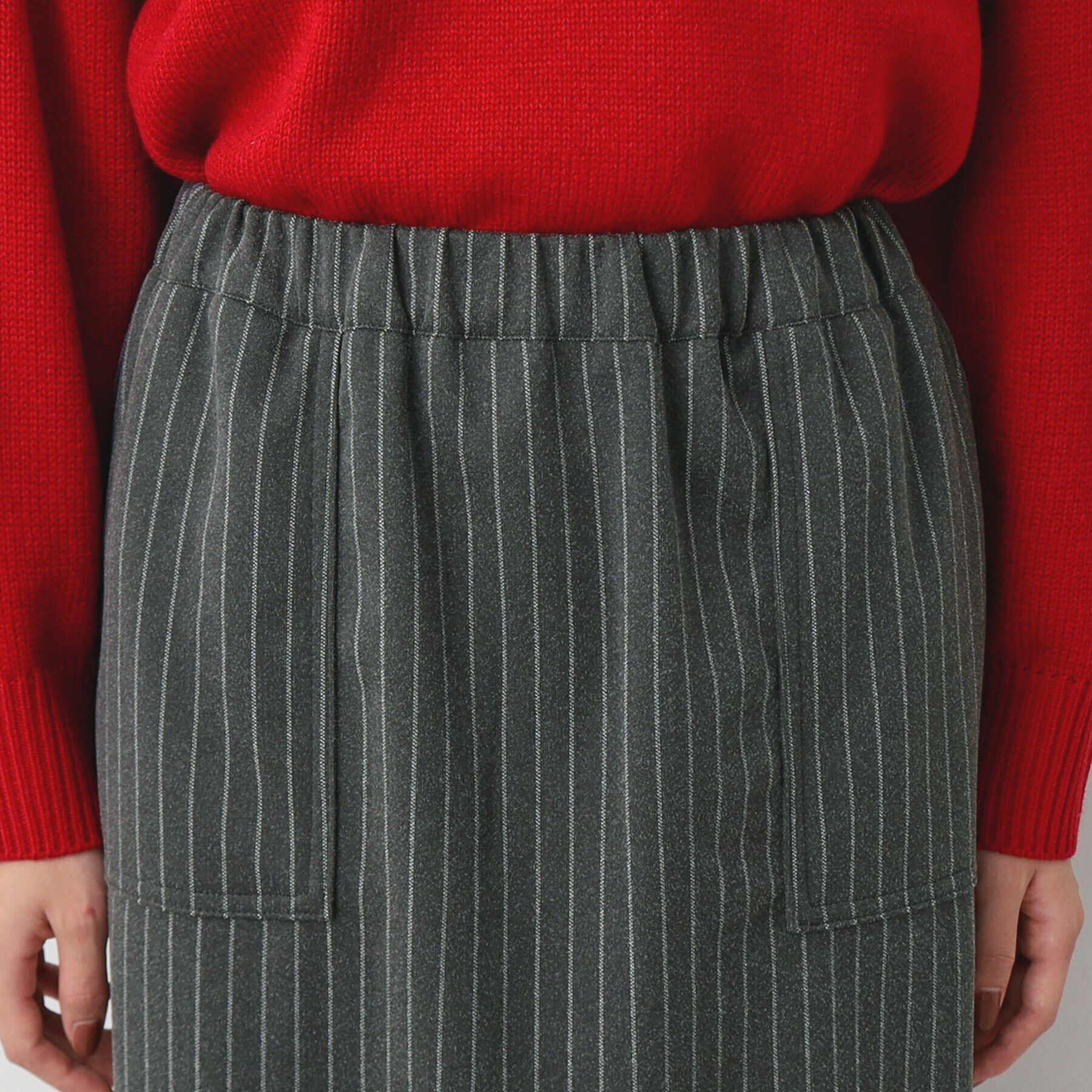 Dessin「【ウエストゴム・洗える】ベイカーポケットスカート（XS～L）」|スカート|