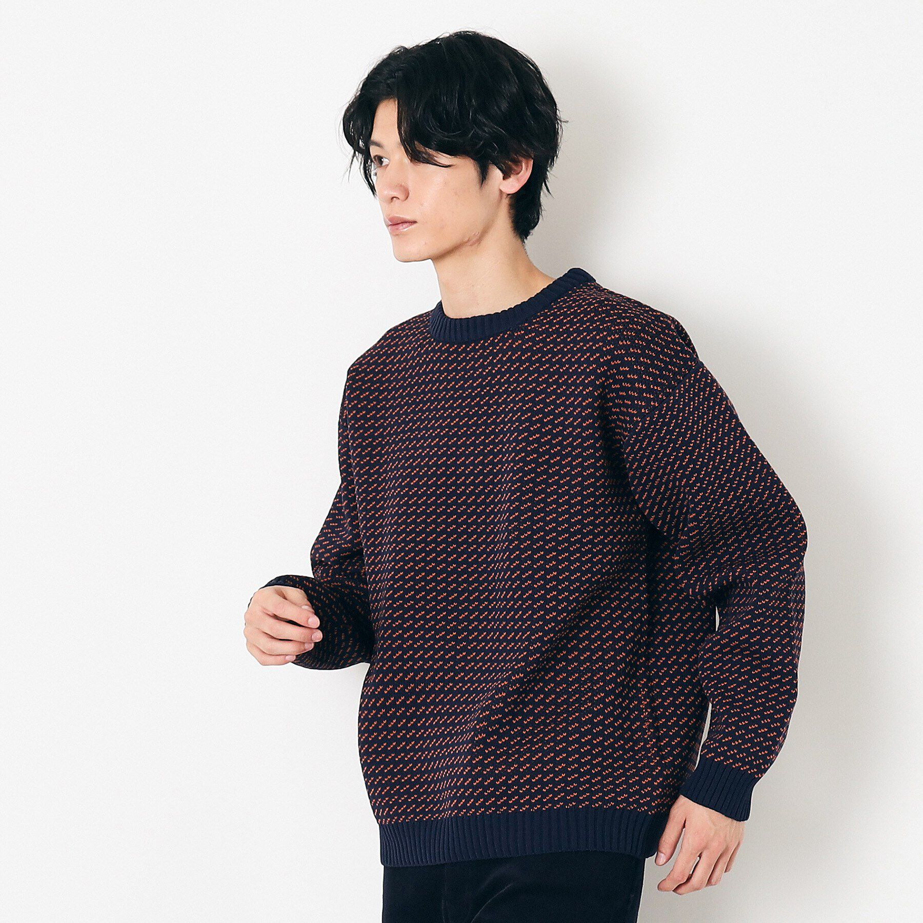 Dessin「【洗える】バーズアイニット」|ニット・セーター|