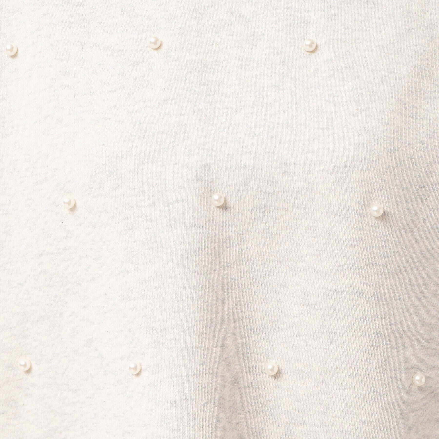 Dessin「【洗える】パール調付きスウェット（S～L）」|Tシャツ・カットソー|