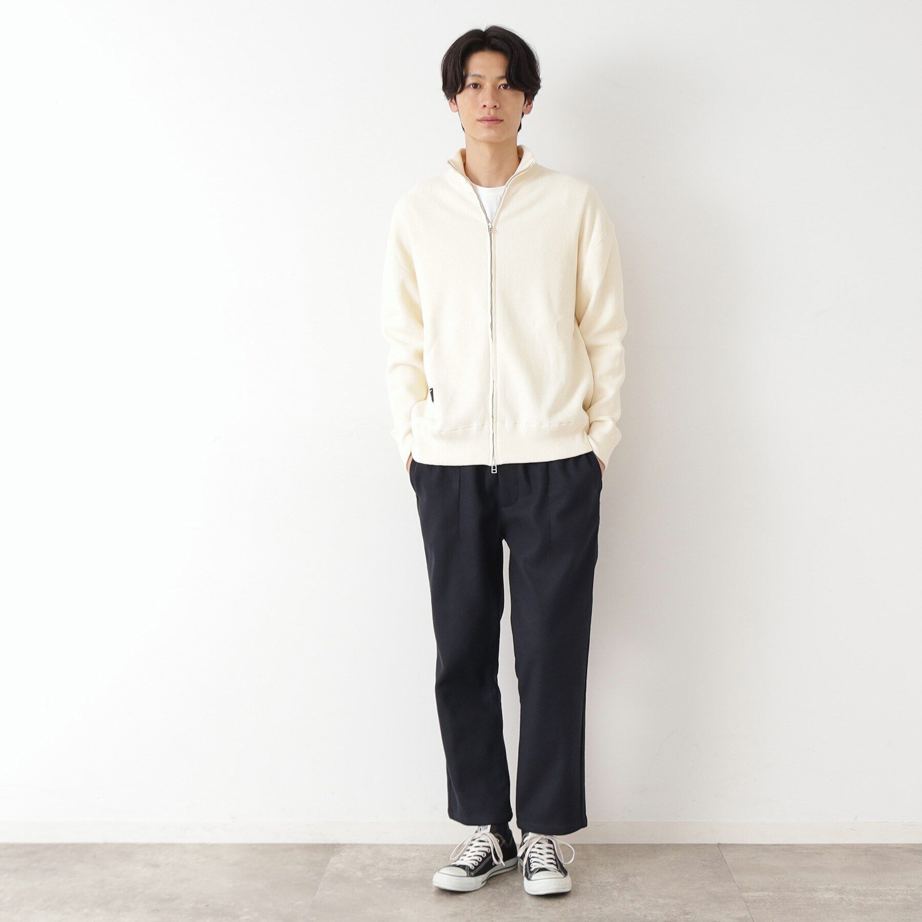 Dessin「【ウエストゴム・洗える】カットメルトンシェフパンツ」|その他|