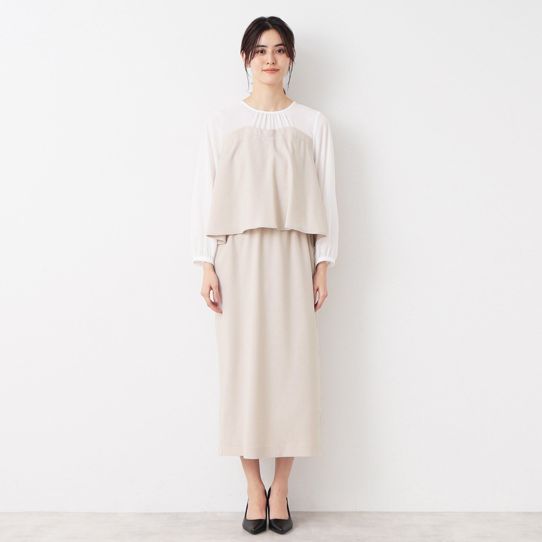 Dessin「【入卒/セレモニー/洗える】セットアップ風ワンピース」|ワンピース|