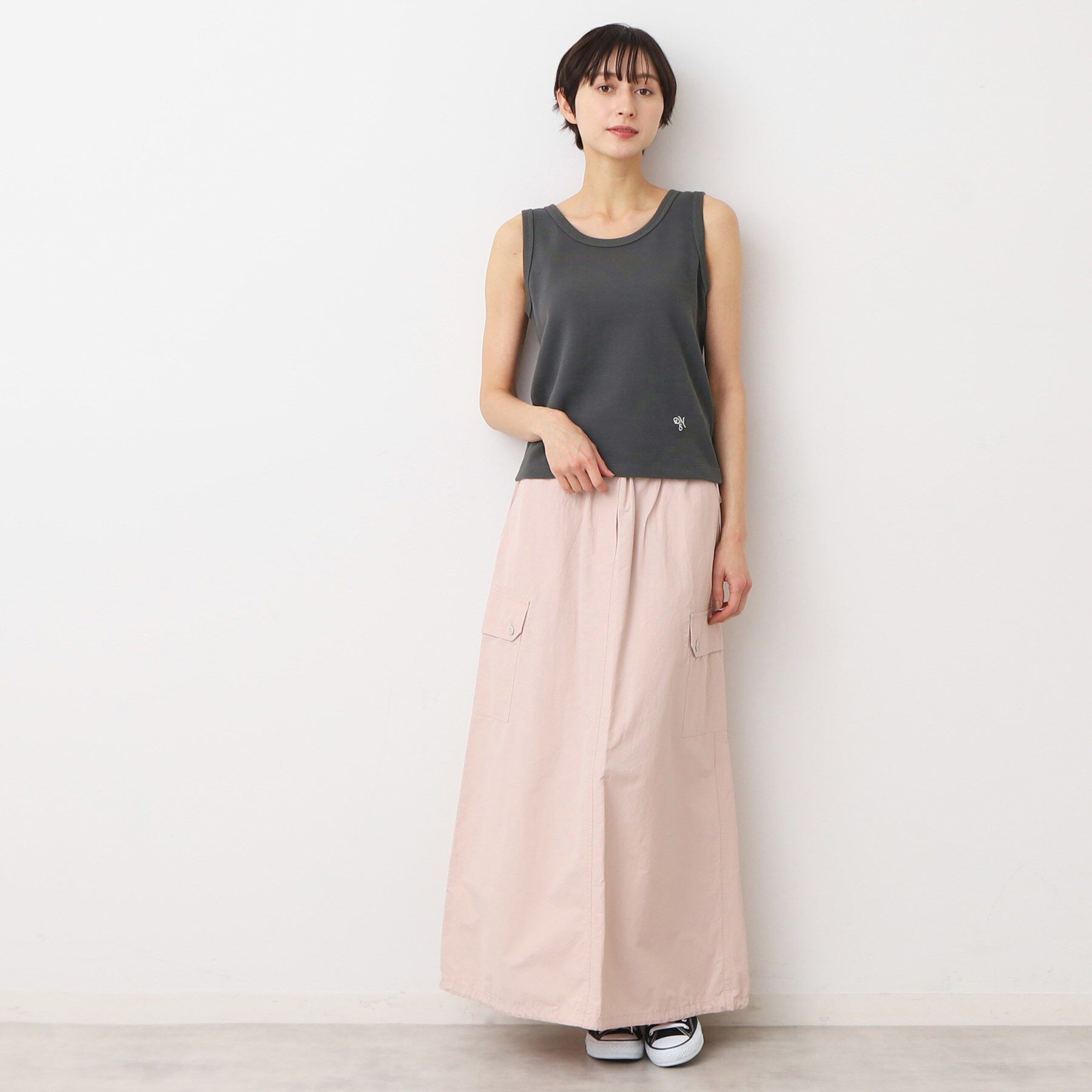 Dessin「【洗える】リブタンクトップ（S～L）」|キャミソール|