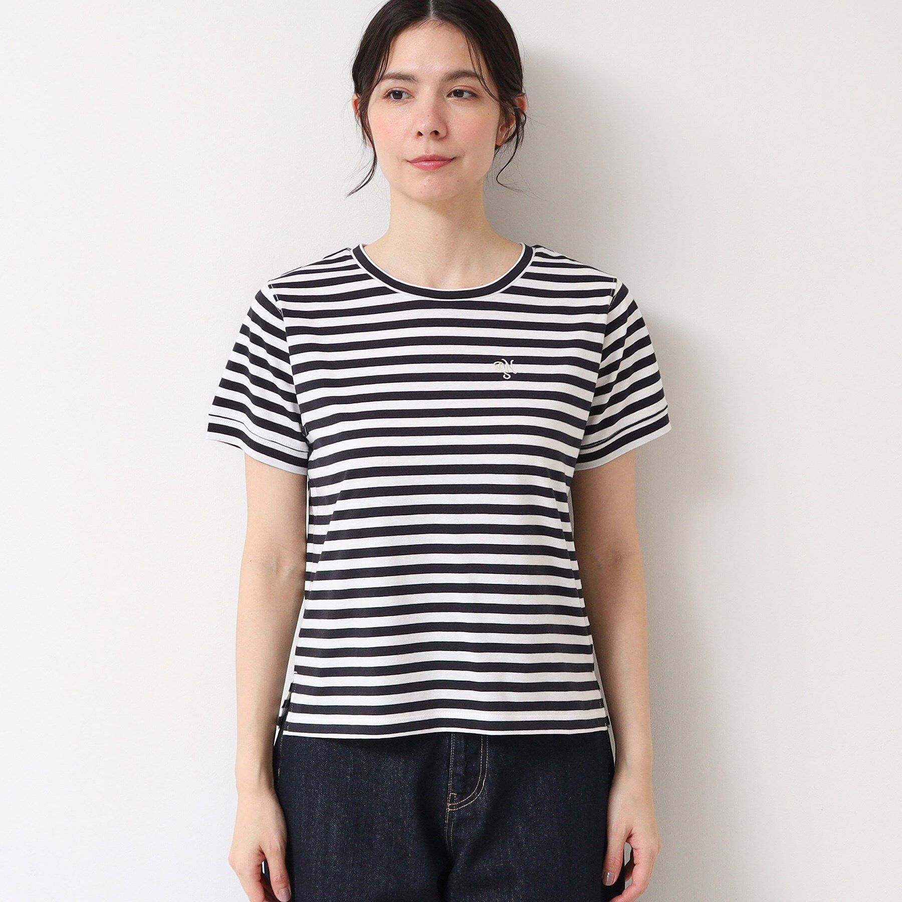 Dessin「【洗える・4サイズ展開】コンパクトTシャツ（XS～L）」|Tシャツ・カットソー|