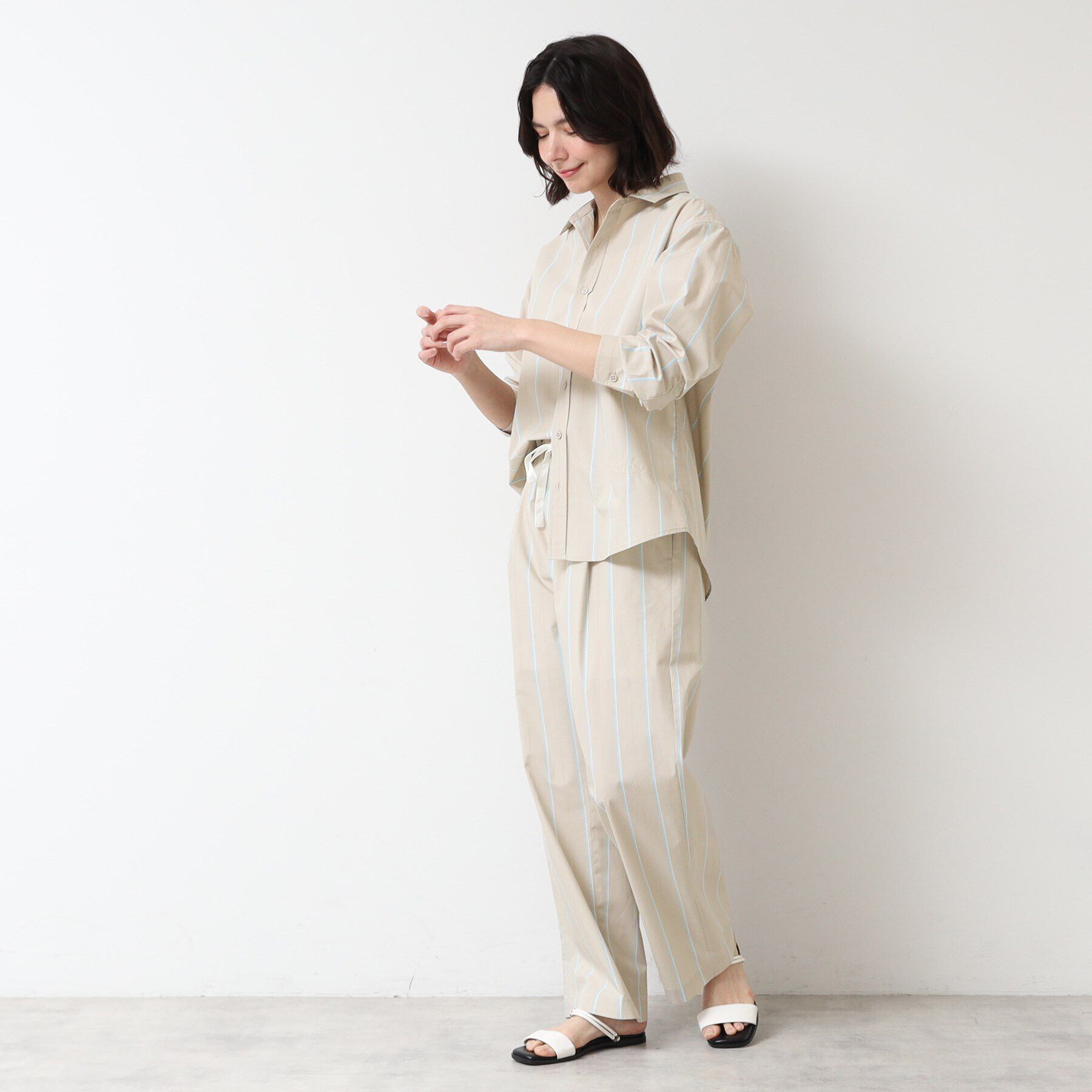 Dessin「【ユニセックス】ストライプシャツ」|シャツ・ブラウス|