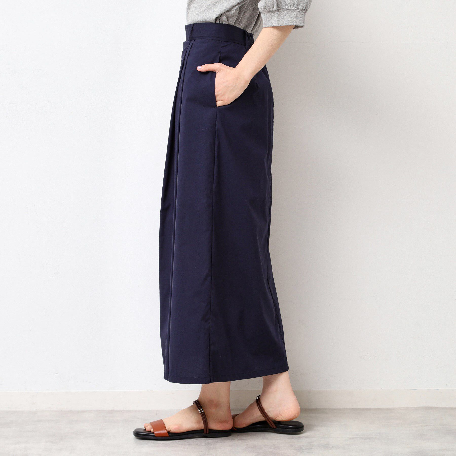Dessin「【洗える】サイドタックロングスカート（S～L）」|スカート|