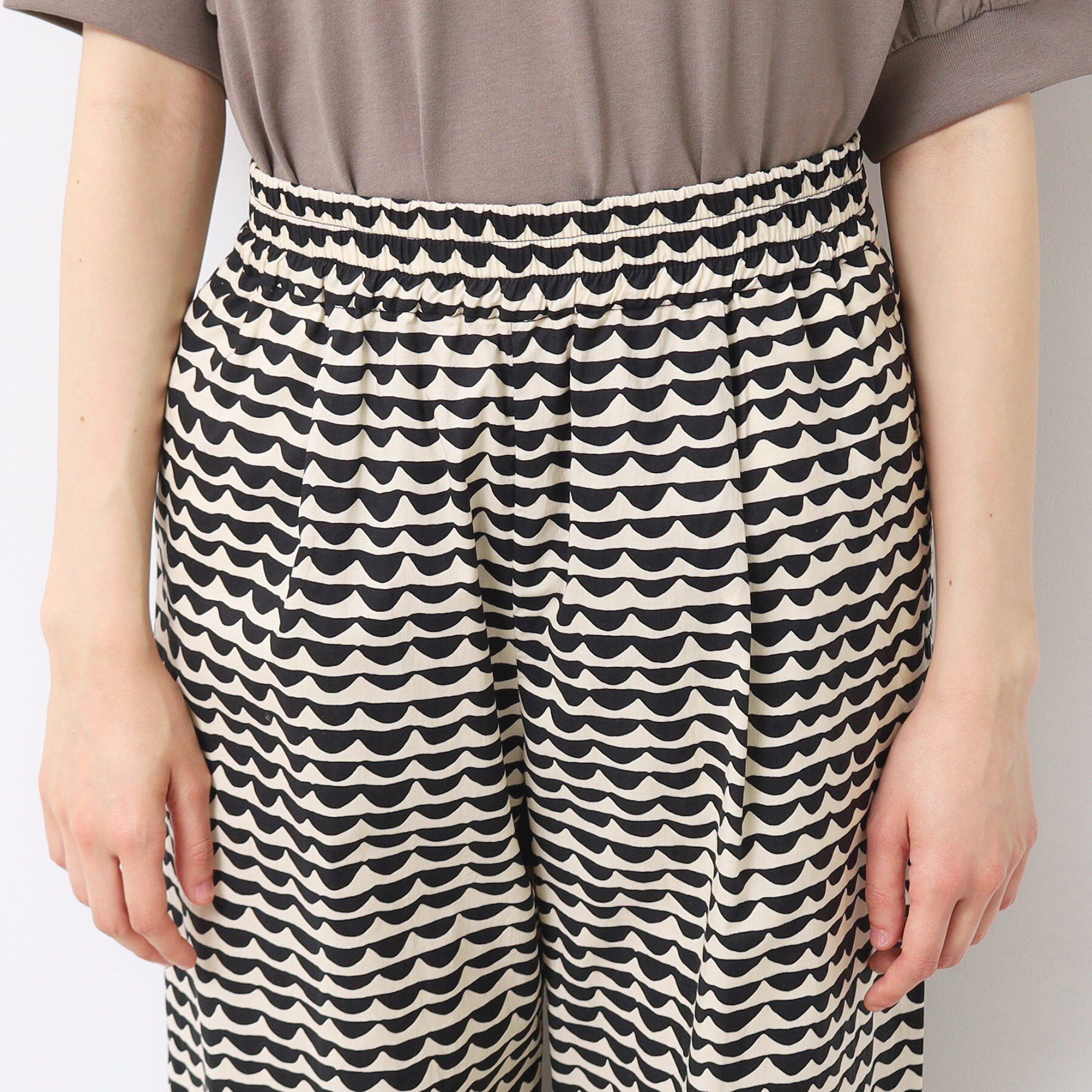 Dessin「【洗える】ウエーブプリントコットンパンツ」|その他|