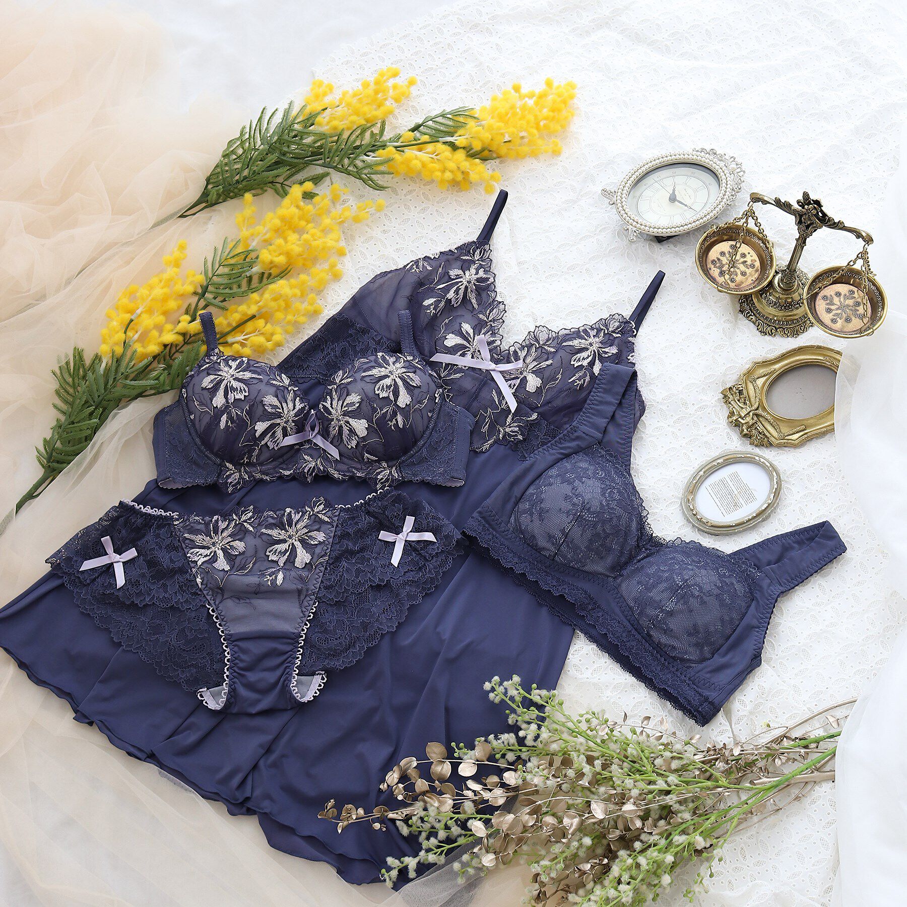 Risa Magli「◆シャンタル おやすみブラ」|インナー|