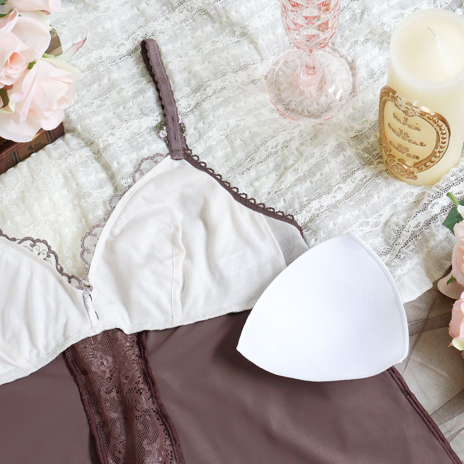 Risa Magli「リア カップ付キャミソール」|キャミソール|