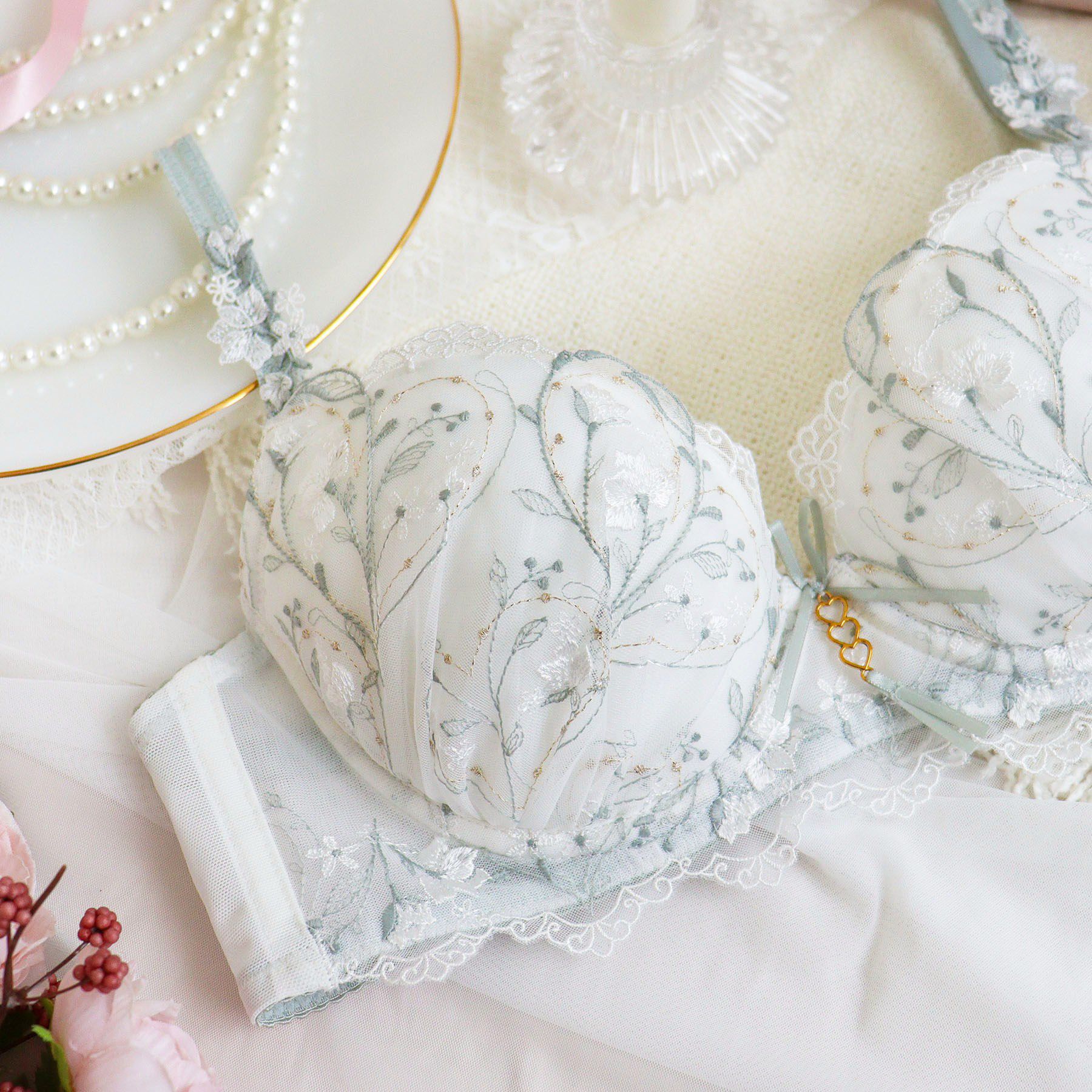 Risa Magli「フローチェ ブラジャー (D-F) ＜Sweet Rich（スウィートリッチ）＞」|インナー|