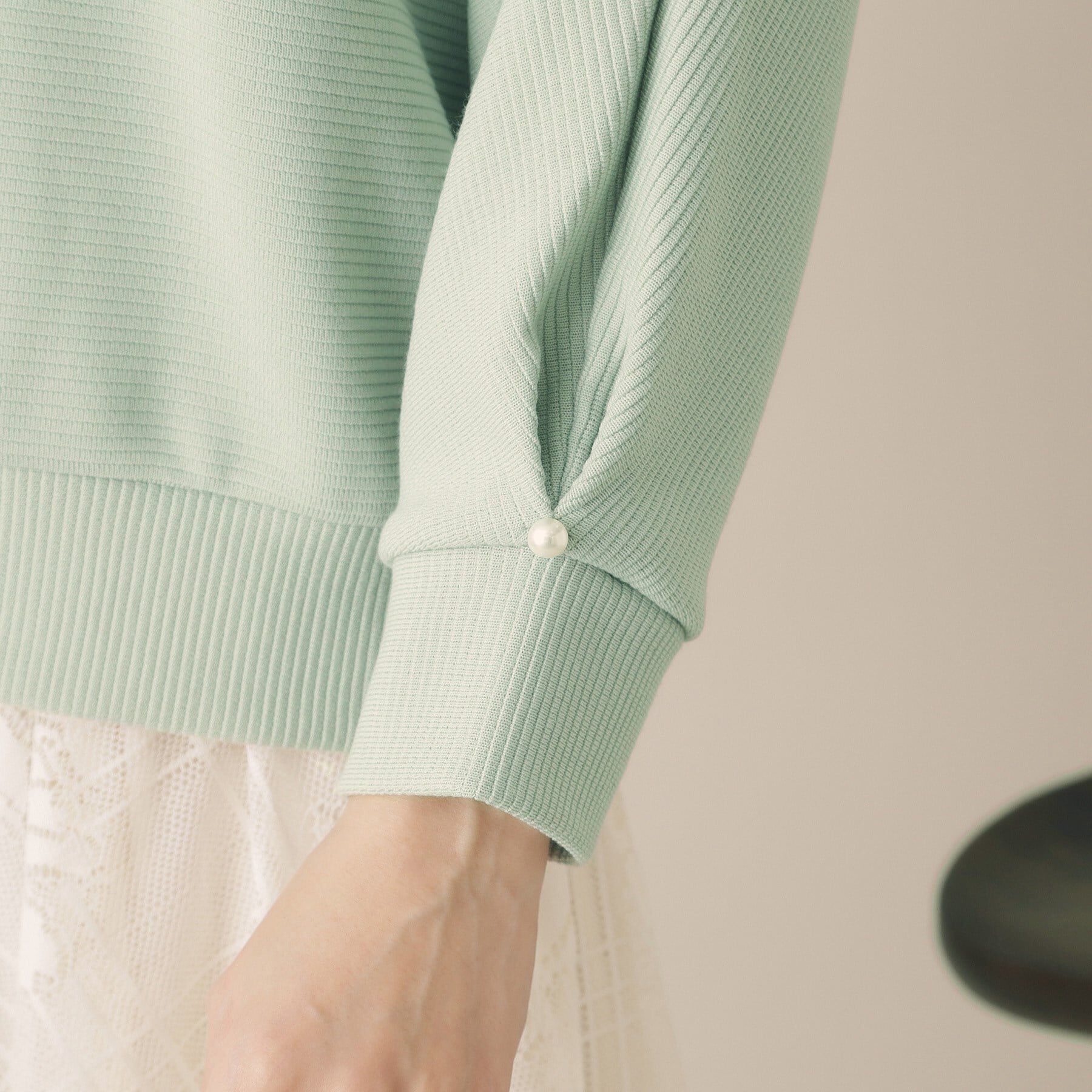 ITS&rsquo;DEMO「【通勤／手洗い可】リップルドルマンプルオーバー」|Tシャツ・カットソー|