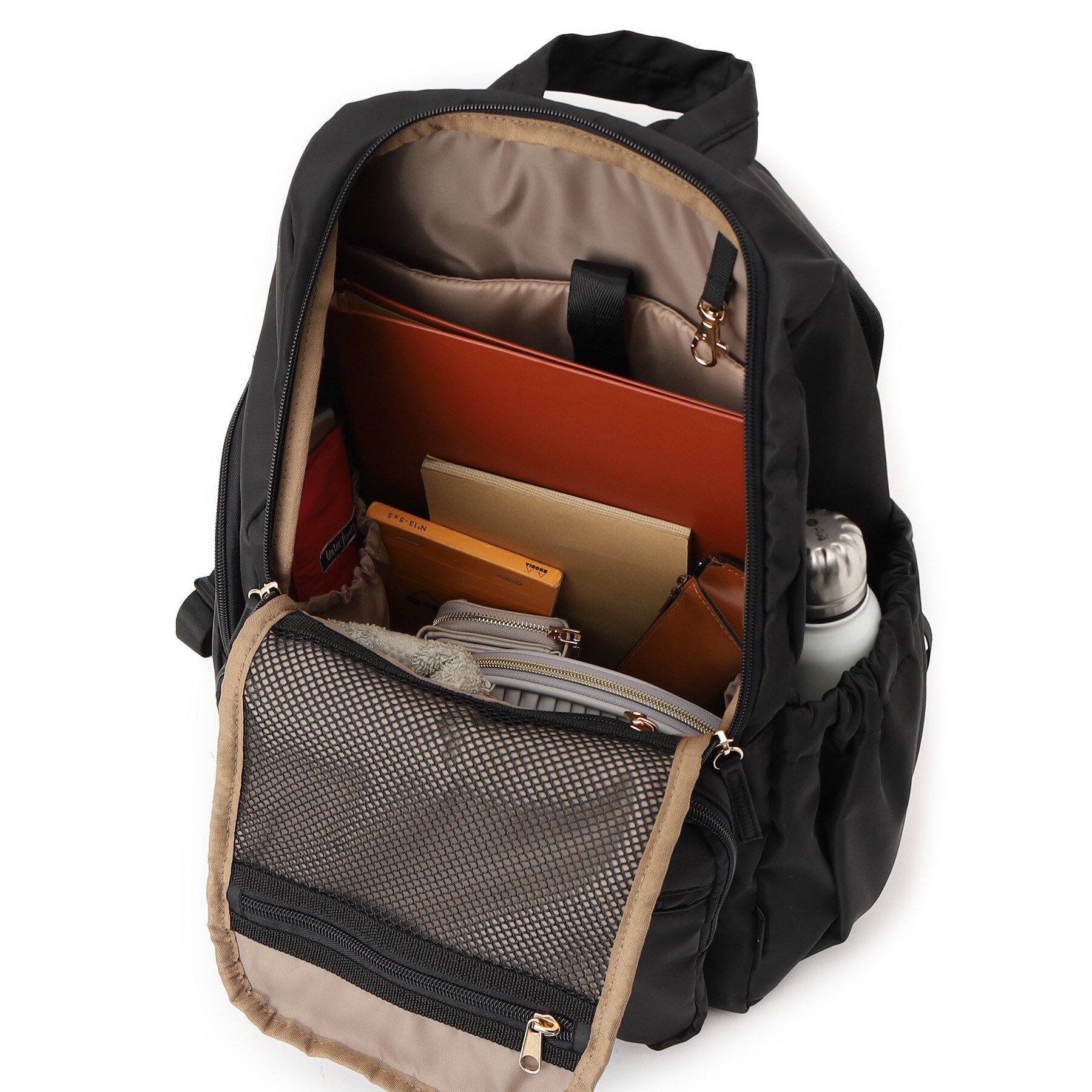 ITS&rsquo;DEMO「【A4対応／大容量】14ポケットリュック」|リュック|