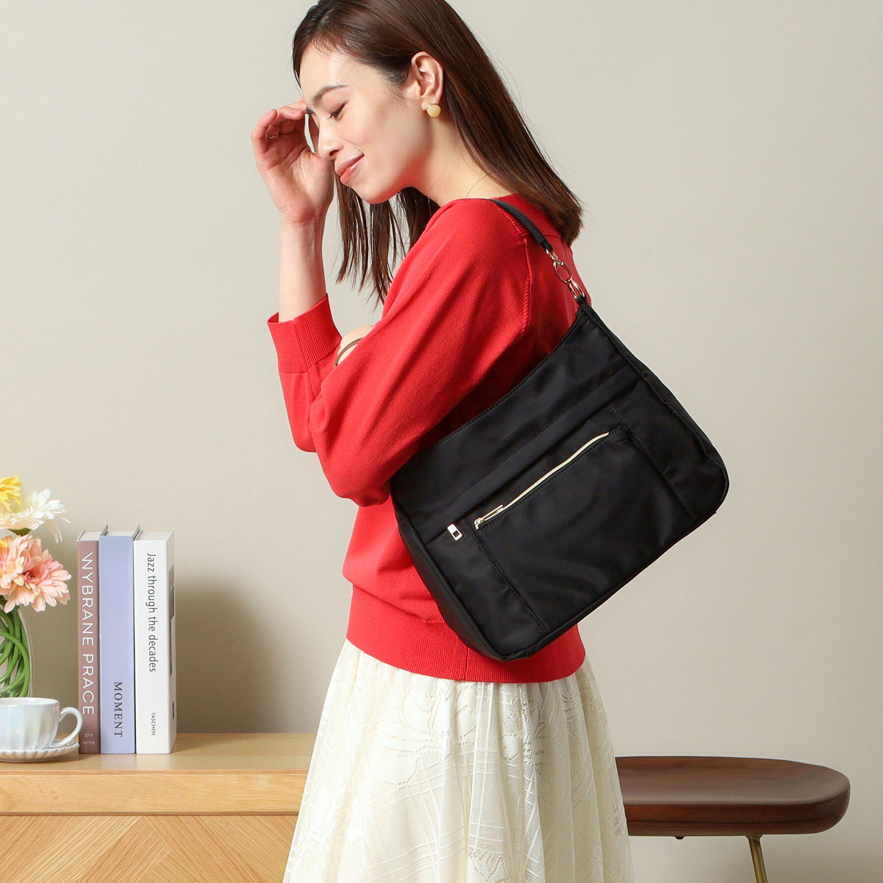 ITS&rsquo;DEMO「【8ポケット】撥水2WAYショルダー」|ショルダー・メッセンジャー|