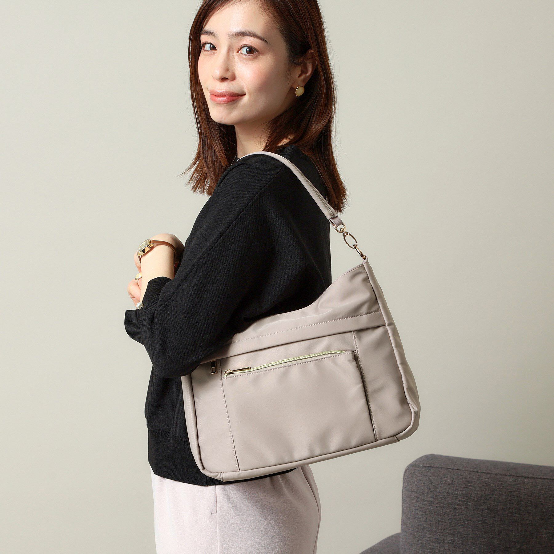 ITS&rsquo;DEMO「【8ポケット】撥水2WAYショルダー」|ショルダー・メッセンジャー|