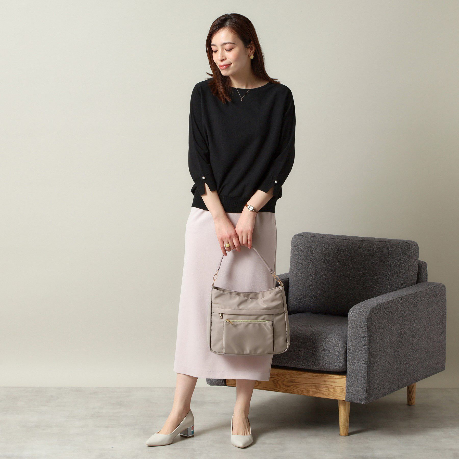 ITS&rsquo;DEMO「【8ポケット】撥水2WAYショルダー」|ショルダー・メッセンジャー|