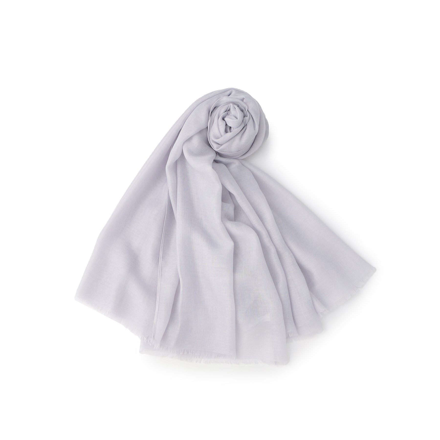 ITS&rsquo;DEMO「【洗濯可】カラーラージストール」|ストール|ラベンダー(080)