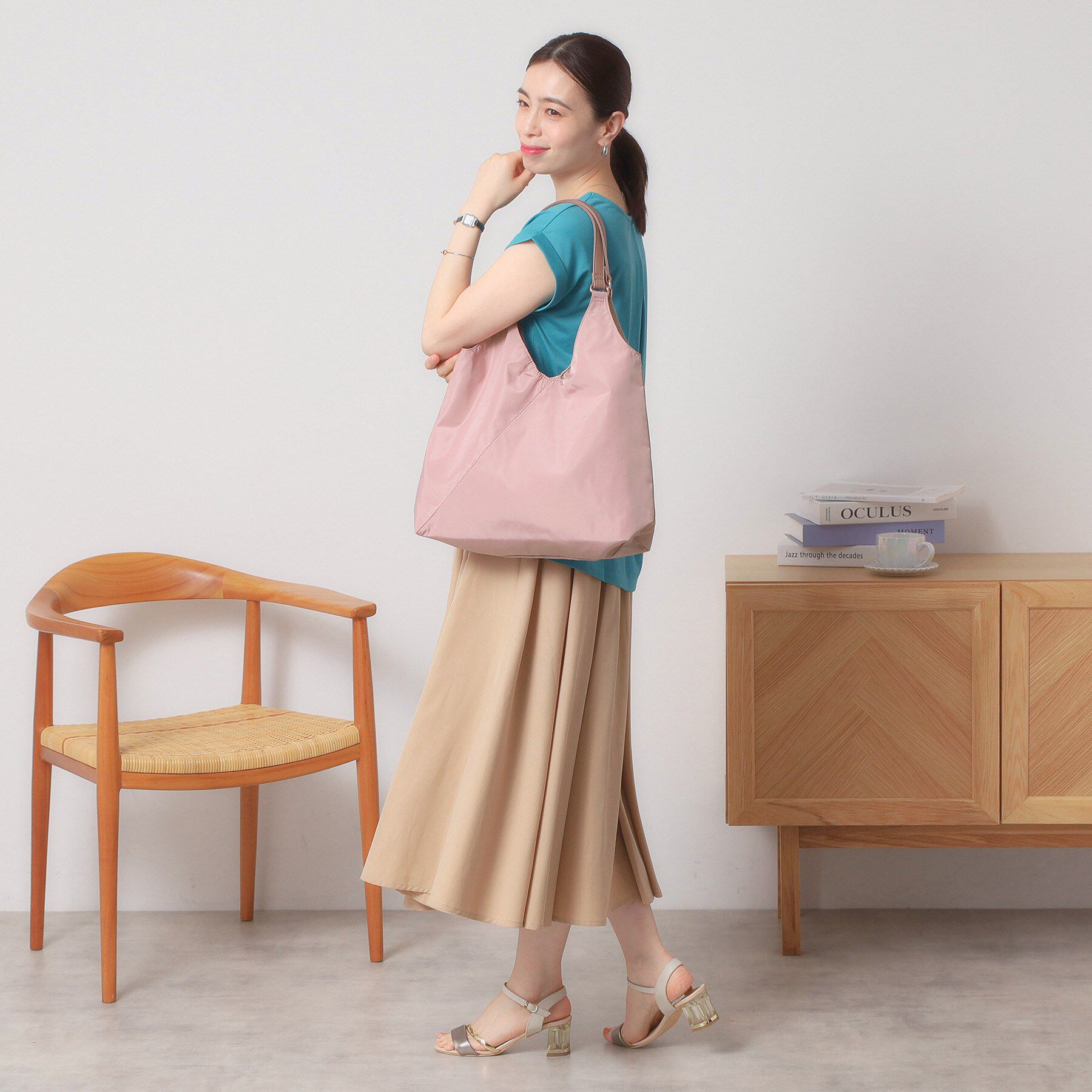 ITS&rsquo;DEMO「【A4対応】コンビVカットトート」|トートバッグ|