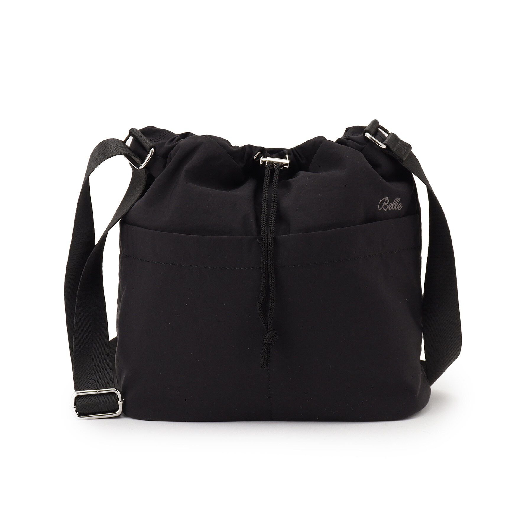 ITS&rsquo;DEMO「【5ポケット】刺繍ドロストショルダー」|ショルダー・メッセンジャー|