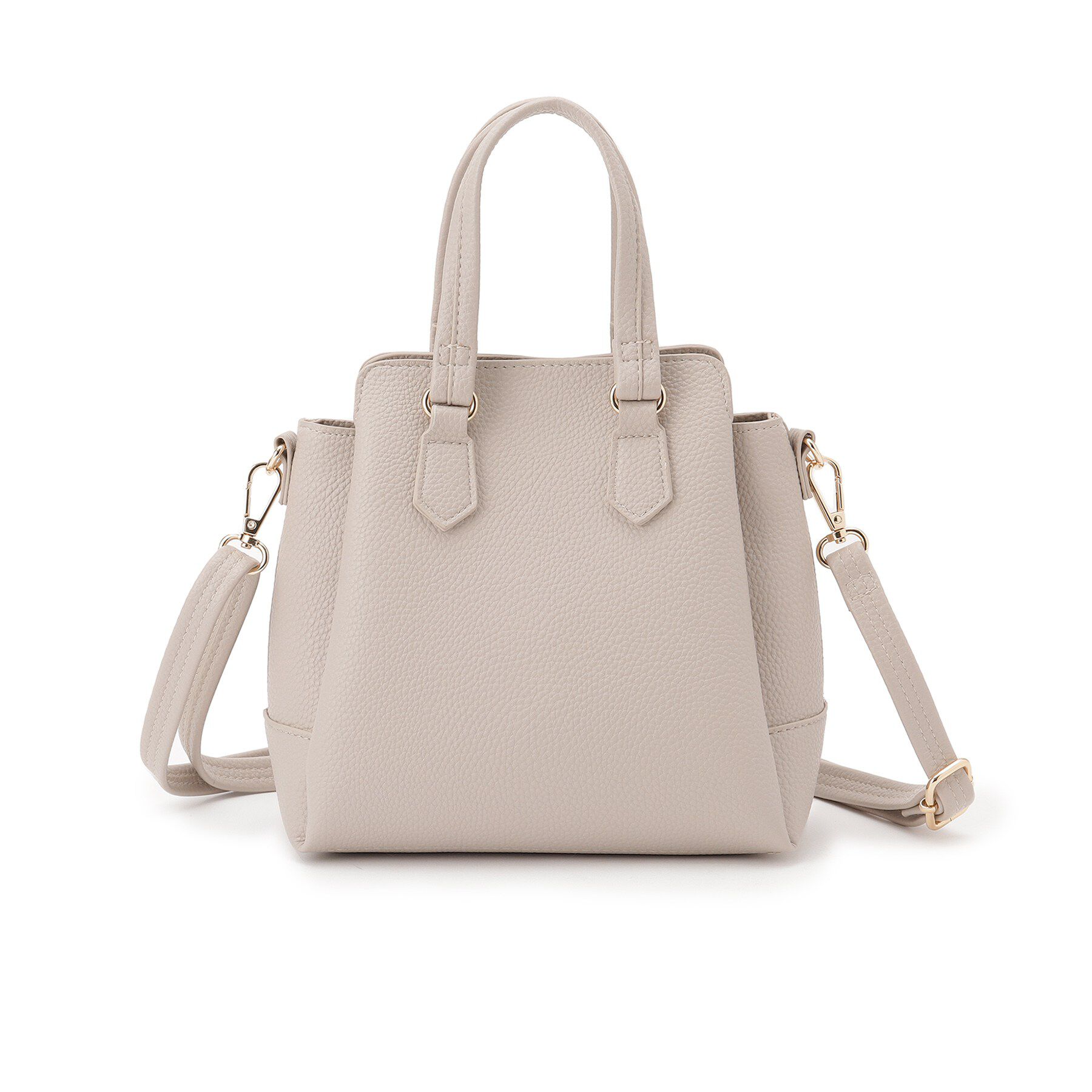 ITS&rsquo;DEMO「＜楽もち＞軽量PU三層2WAYトート」|ハンドバッグ|