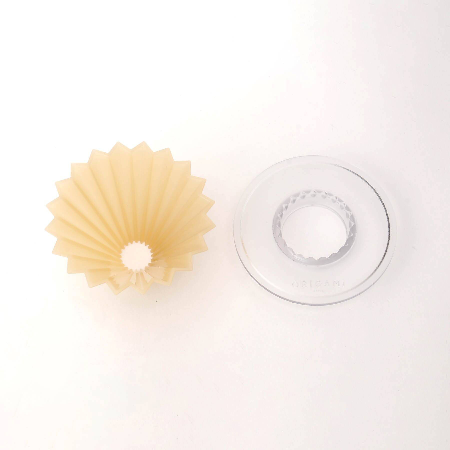 212 KITCHEN STORE「ORIGAMI ドリッパー エアー S マットベージュ（ASホルダーセット）」|食器・キッチングッズ|