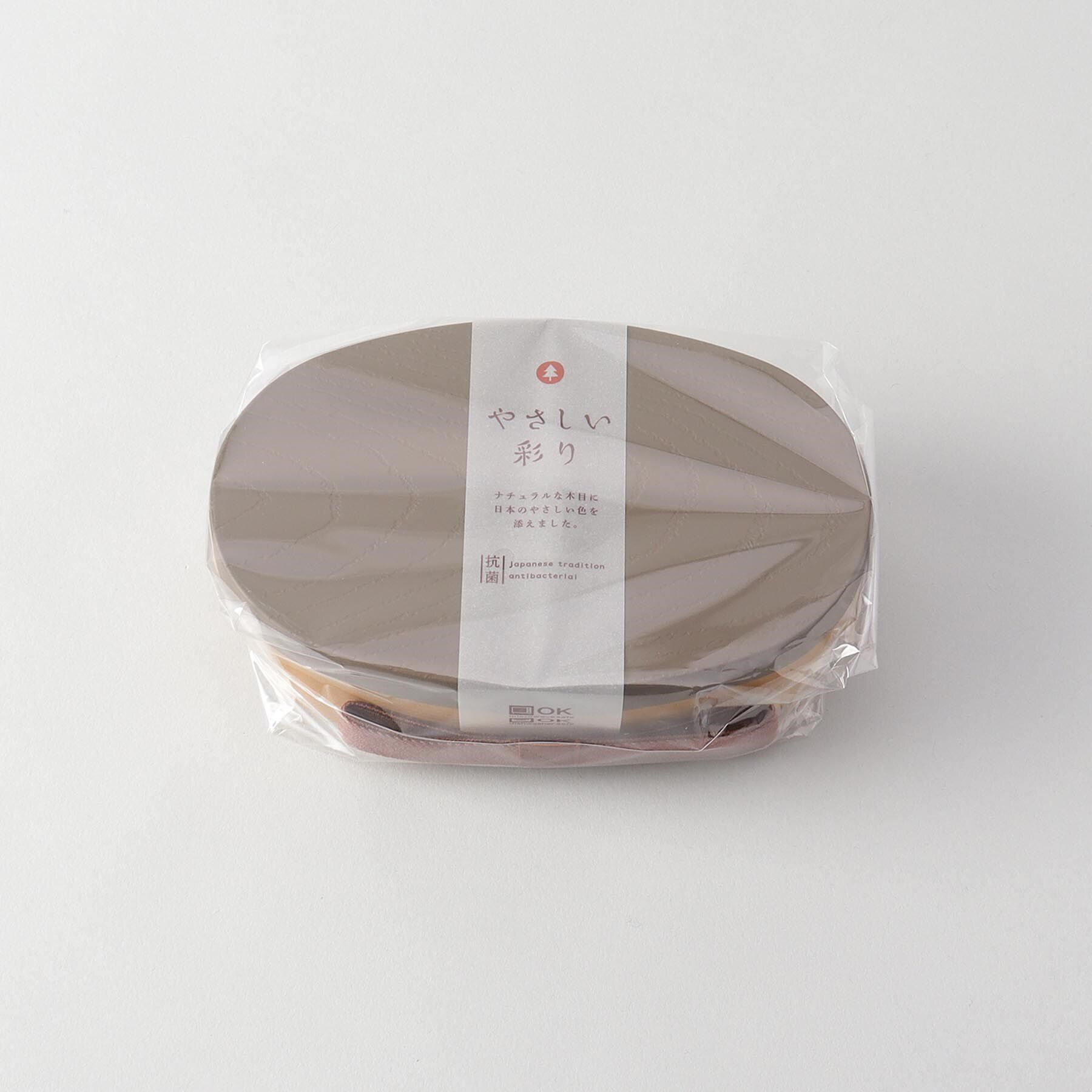 212 KITCHEN STORE「やさしい彩 抗菌小判弁当 クルミ色」|食器・キッチングッズ|