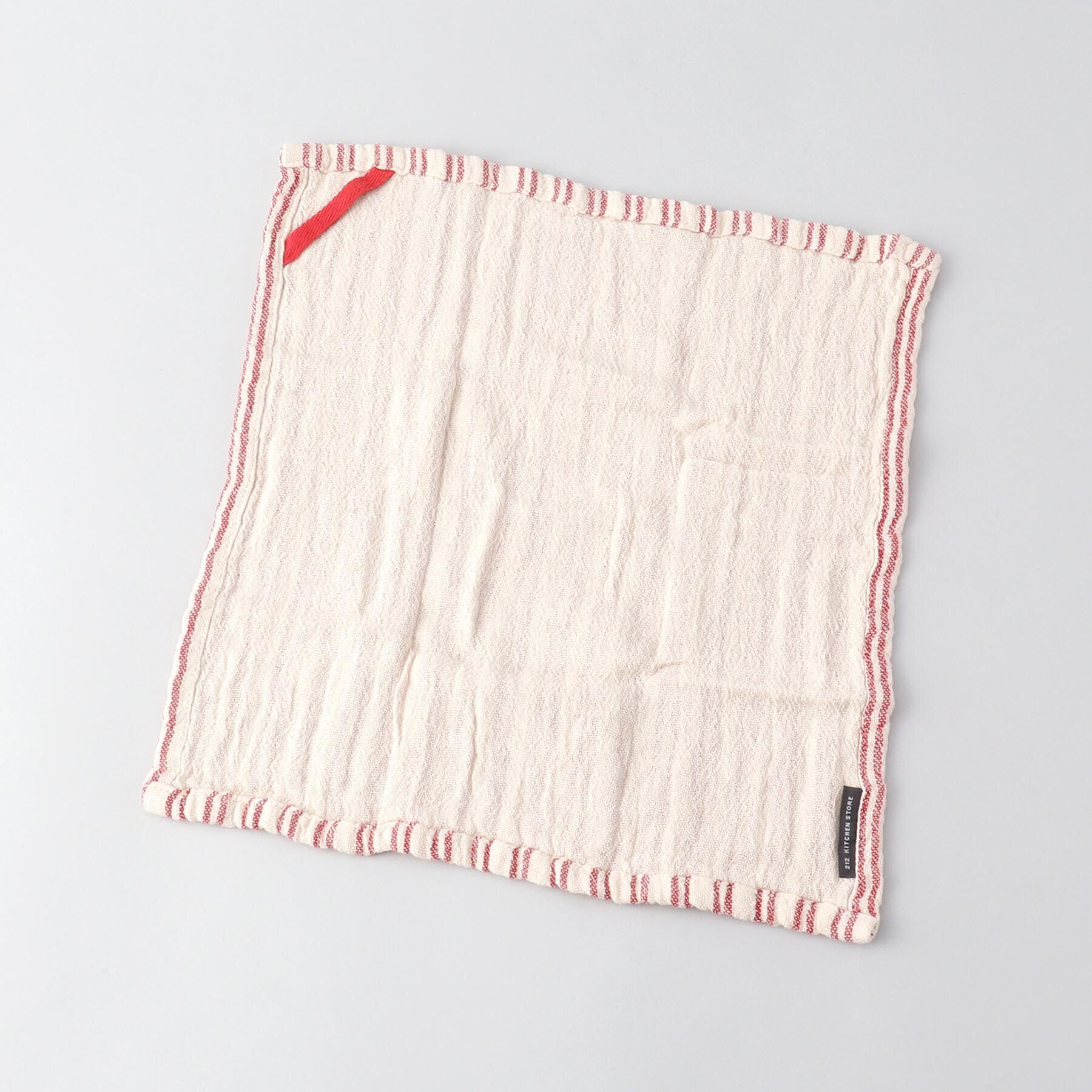 212 KITCHEN STORE「ストライプガーゼキッチンクロス RD」|食器・キッチングッズ|