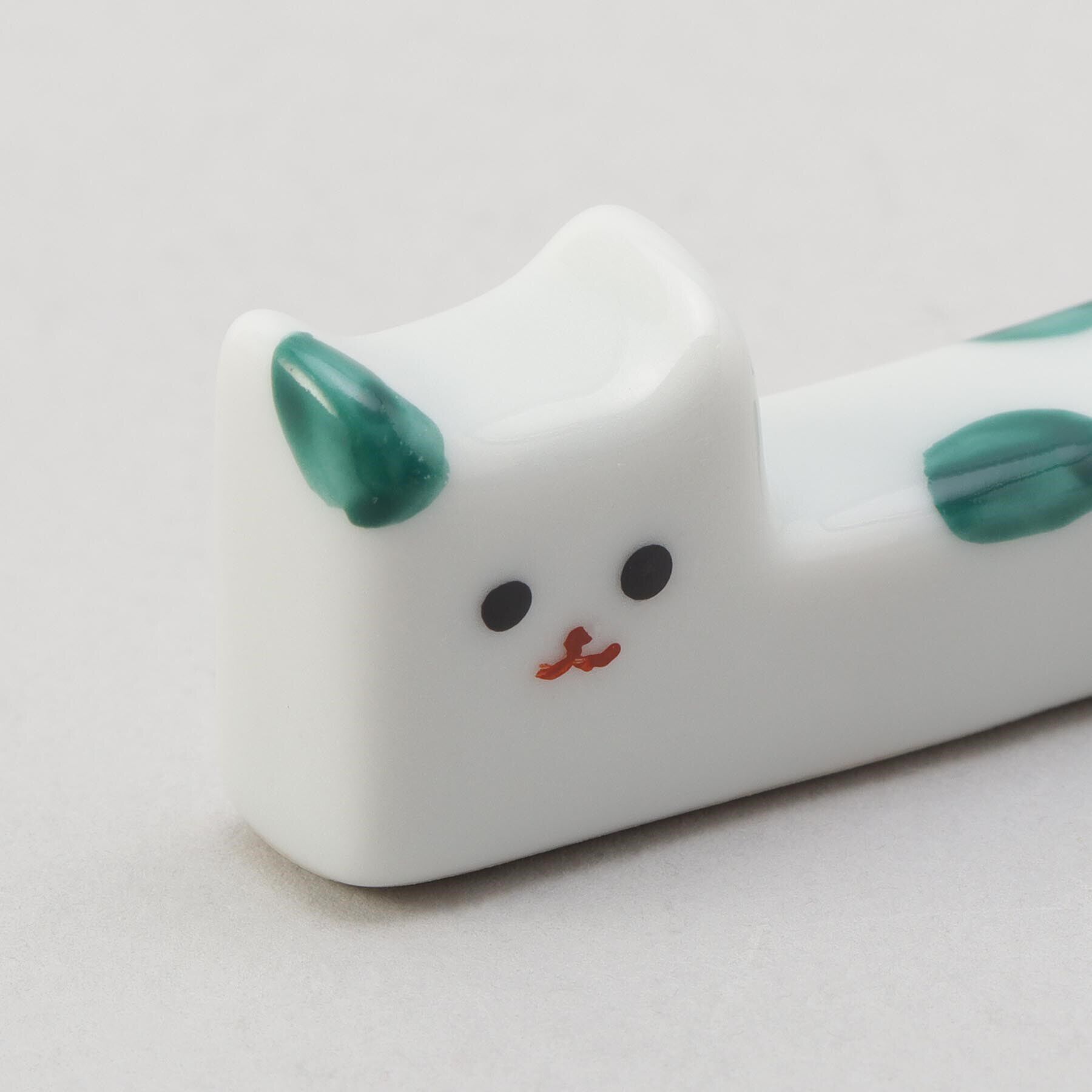 212 KITCHEN STORE「角ネコ箸置 ドット GR」|食器・キッチングッズ|