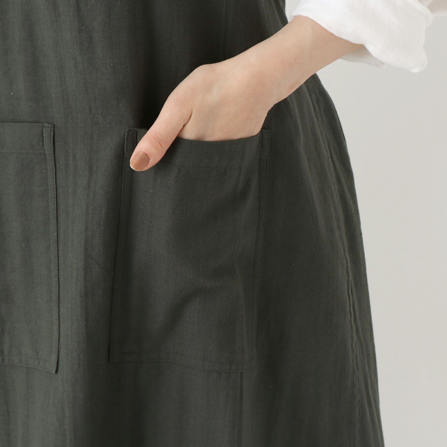 212 KITCHEN STORE「ライトウィンド ロングエプロン BK」|食器・キッチングッズ|