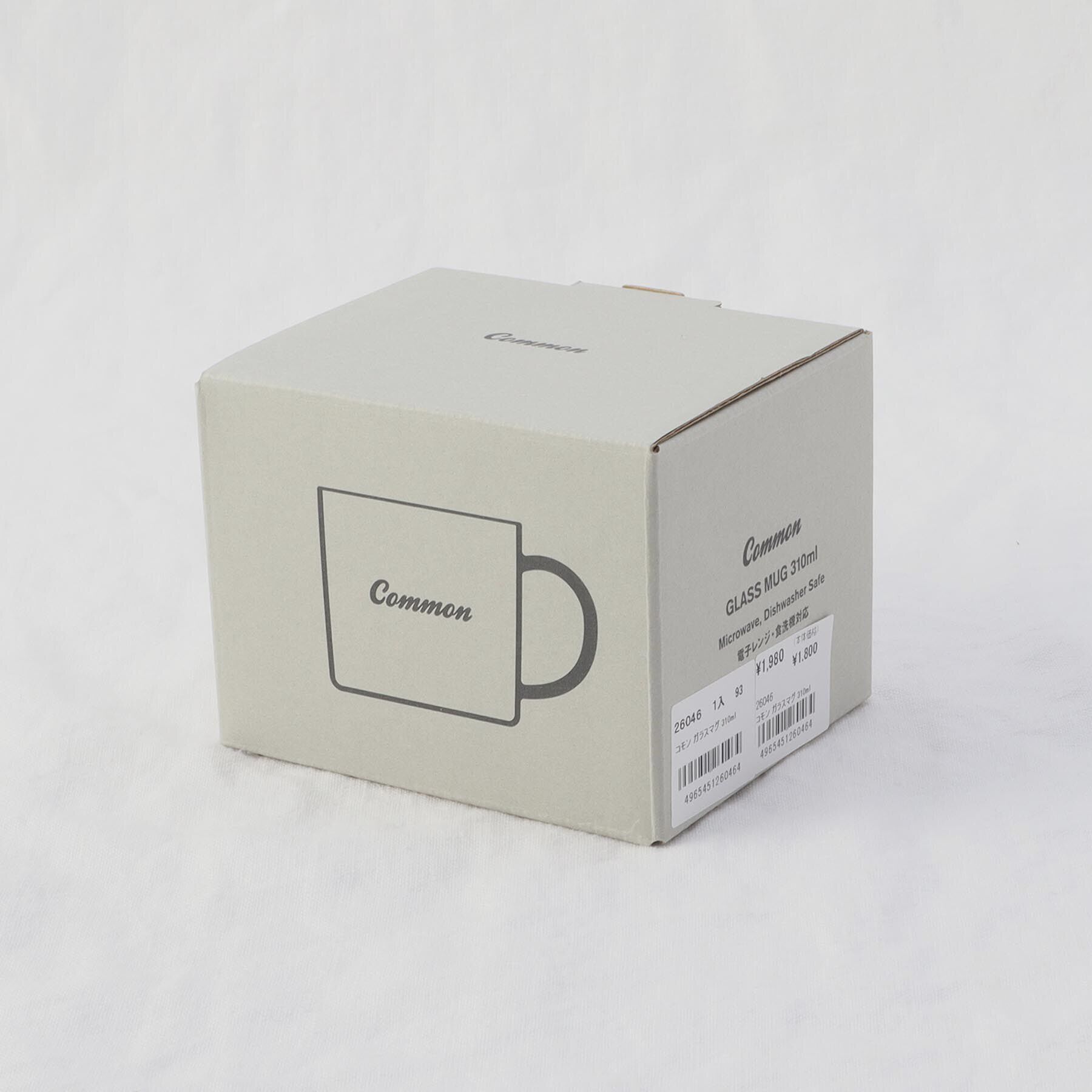 212 KITCHEN STORE「ガラスマグ 310ml ＜Common  コモン＞」|グラス・マグカップ|