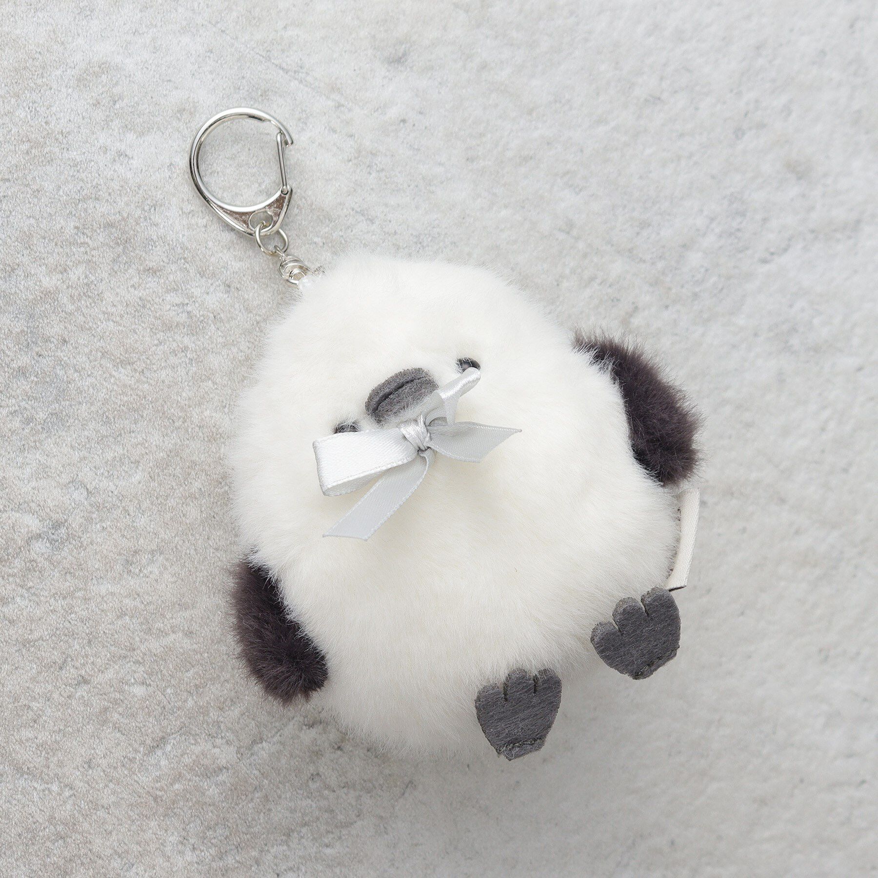 Ober Tashe「アニマルマスコットキーホルダー」|キーケース|グレー(912)