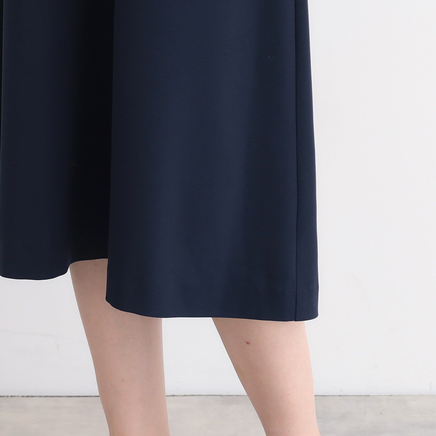 SunaUna「【オケージョン対応可／スカラップ刺繍】膝下丈ワンピース」|ワンピース|