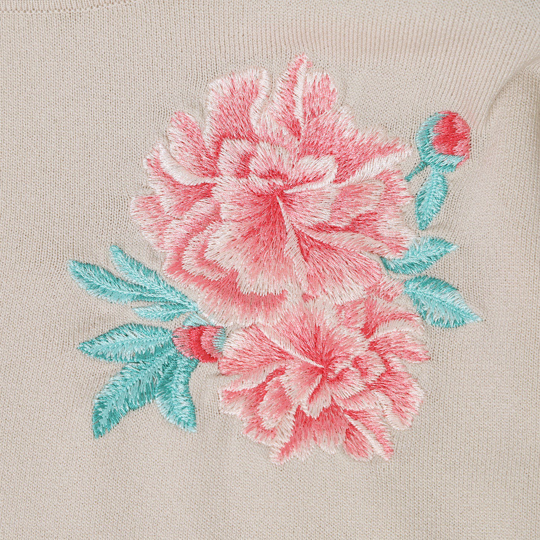 SunaUna「【SS～Lサイズ展開／グラデーションフラワー】クラフトニット」|ニット・セーター|