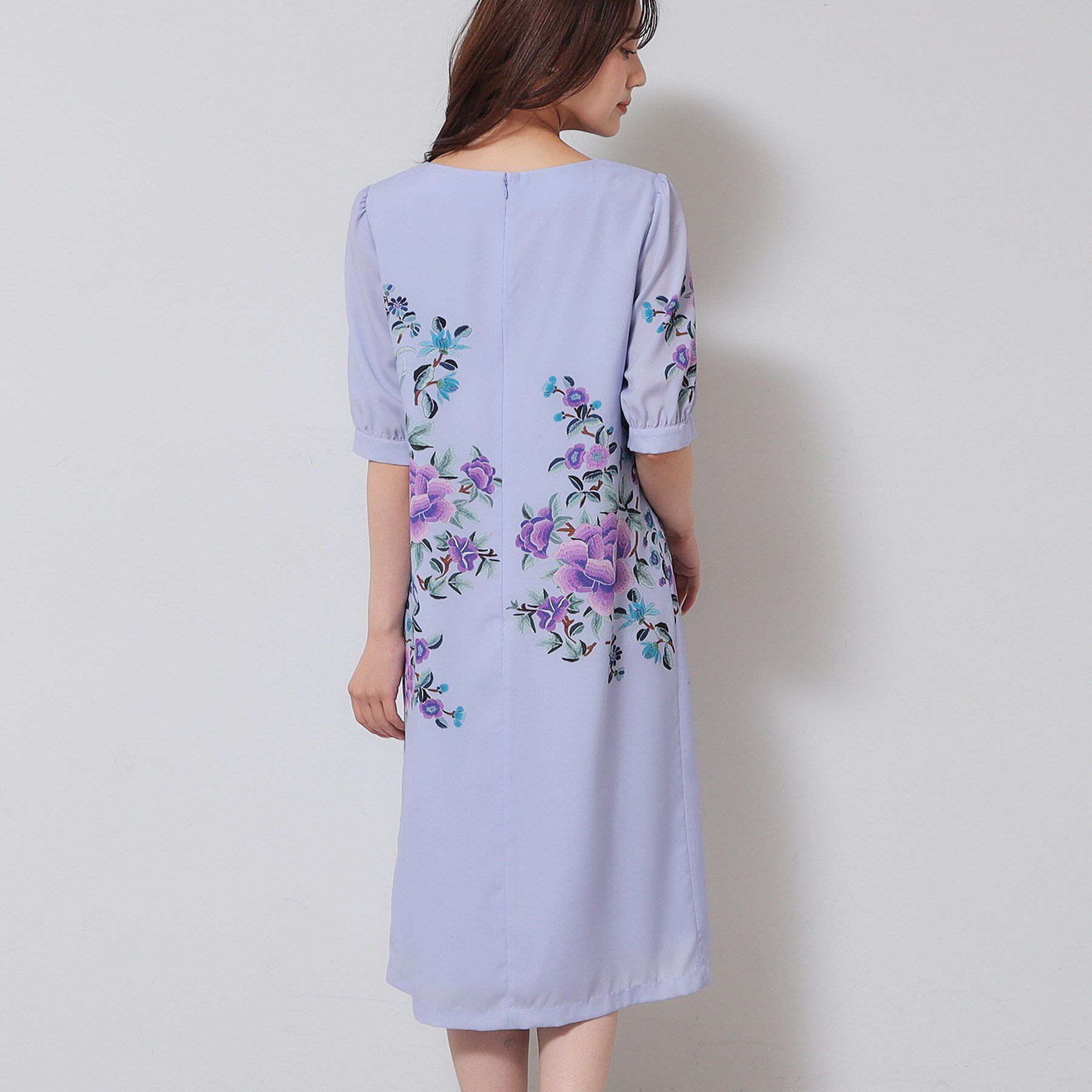 SunaUna「【&yours project／SS～L】パネル柄ワンピース」|ワンピース|