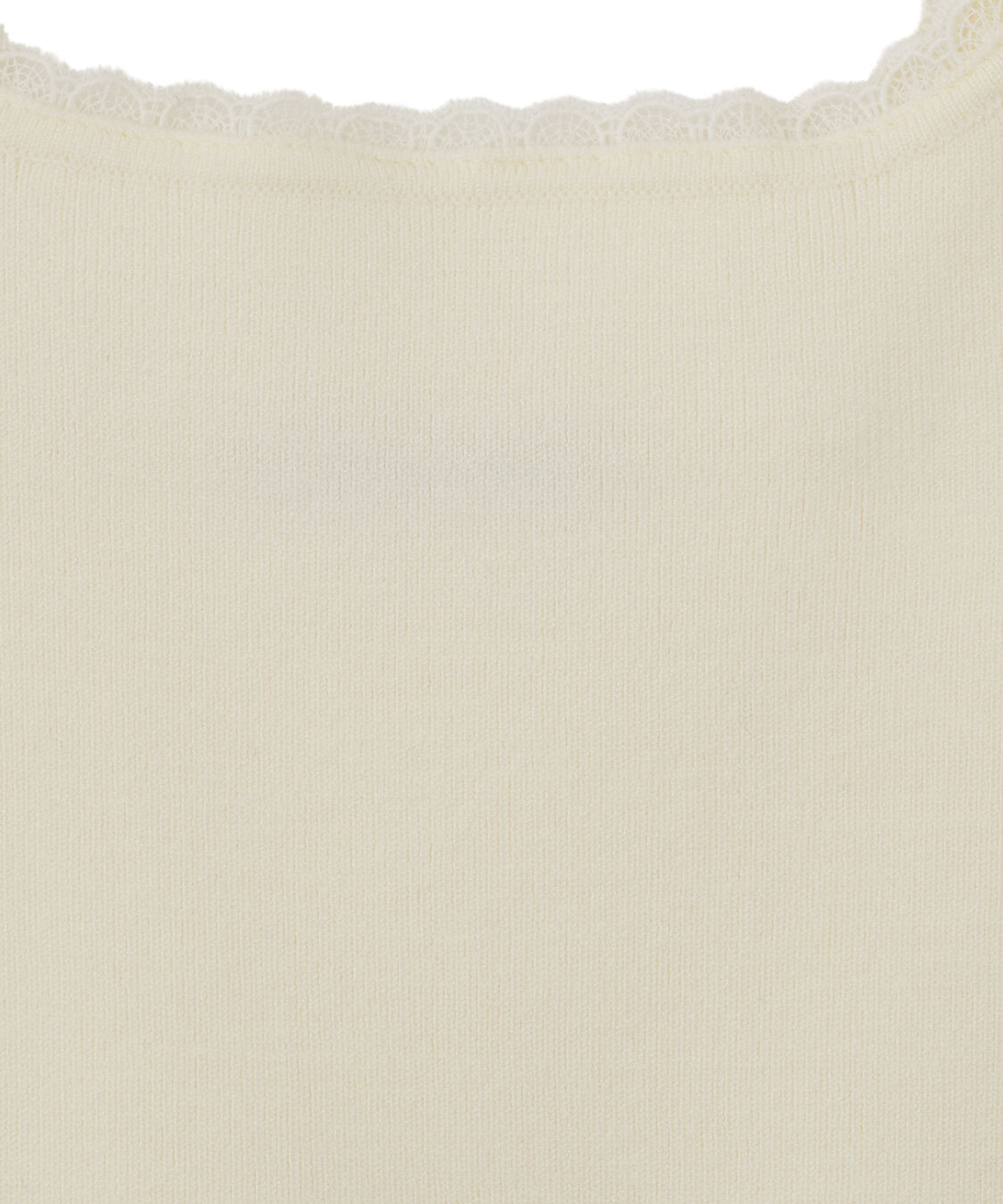 COCO DEAL「レーストリムニットタンクトップ」|ニット・セーター|