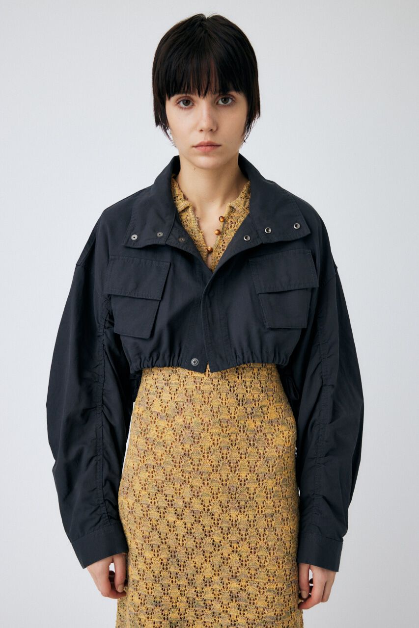 MOUSSY「MILITARY BOLERO ＆ ベスト」|その他|L/BLK1