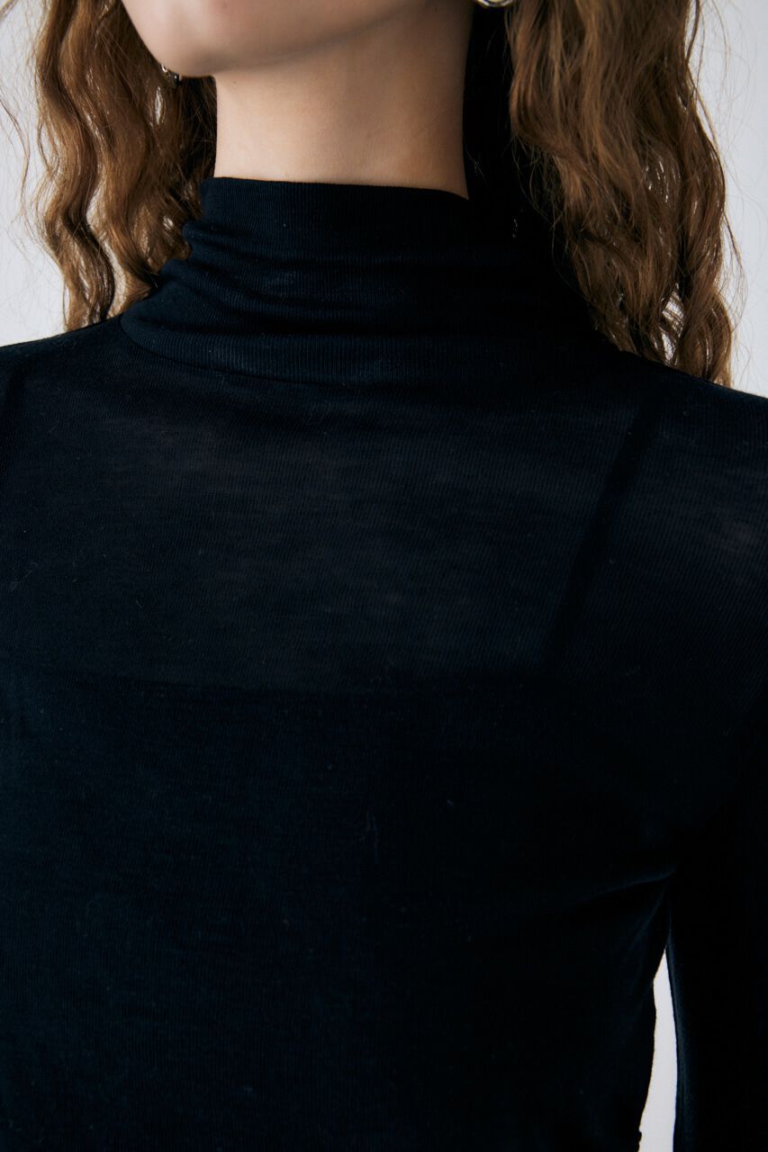 MOUSSY「GATHER NECK DRAWSTRING トップス」|Tシャツ・カットソー|