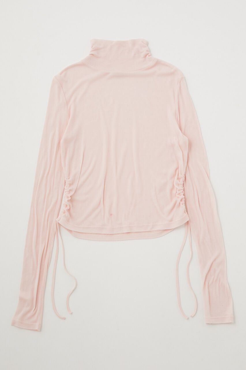 MOUSSY「GATHER NECK DRAWSTRING トップス」|Tシャツ・カットソー|