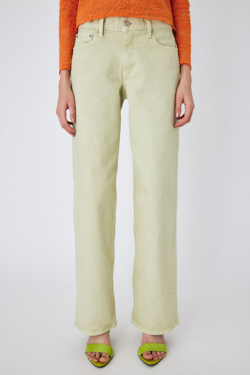 MOUSSY「90S LOWRISE COLOR STRAIGHT」|デニム|