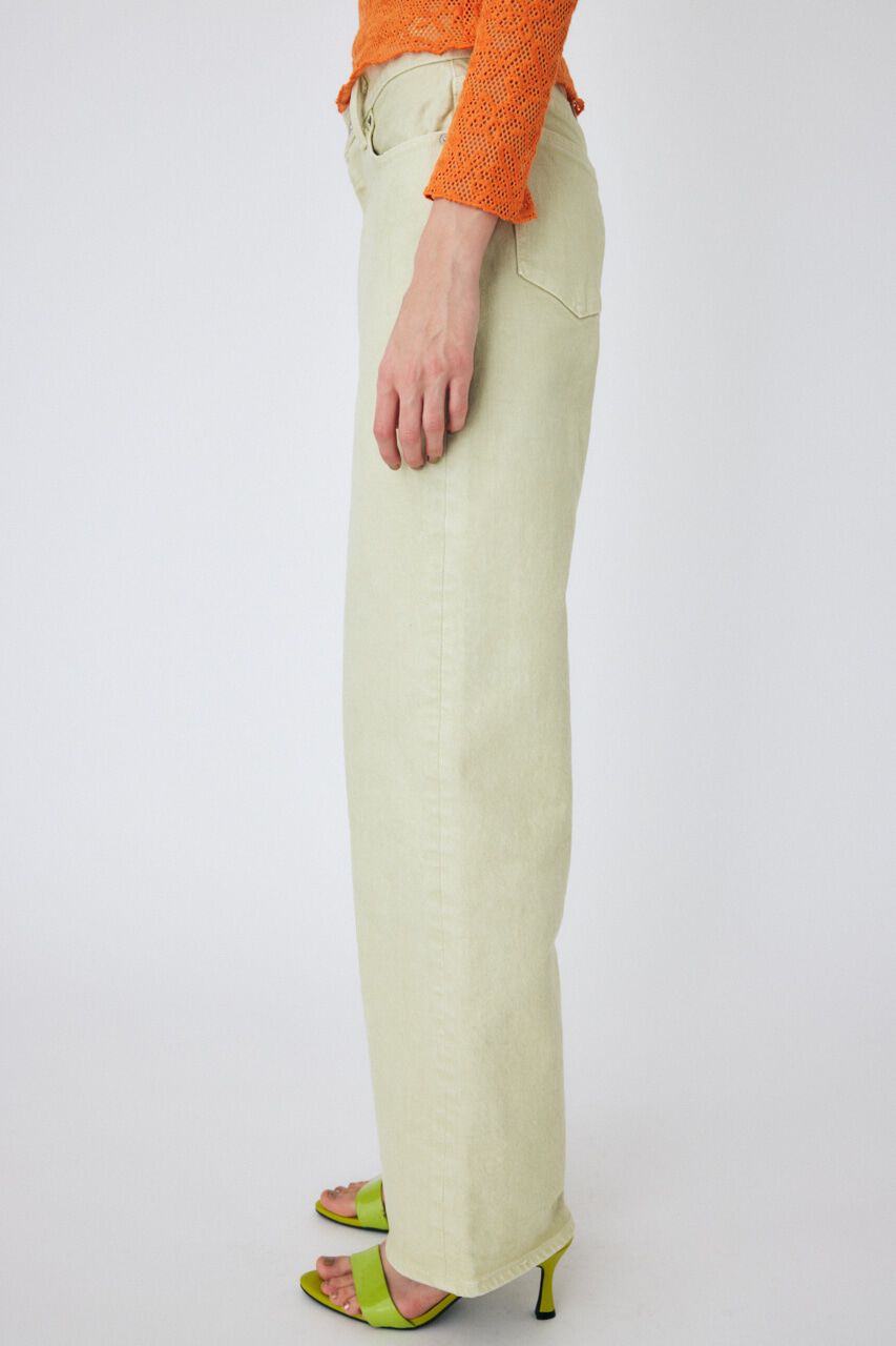 MOUSSY「90S LOWRISE COLOR STRAIGHT」|デニム|