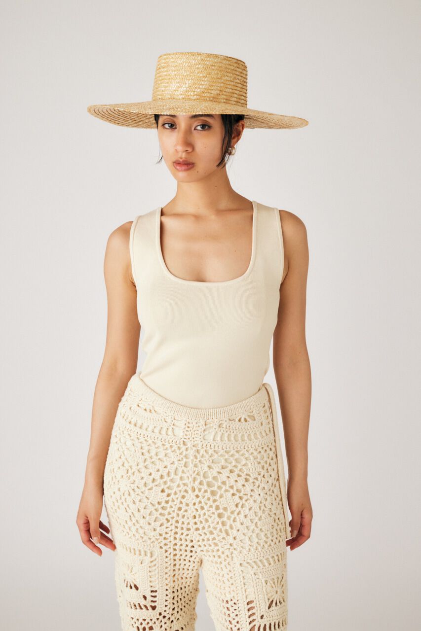 MOUSSY「KNIT タンクトップ」|タンクトップ|