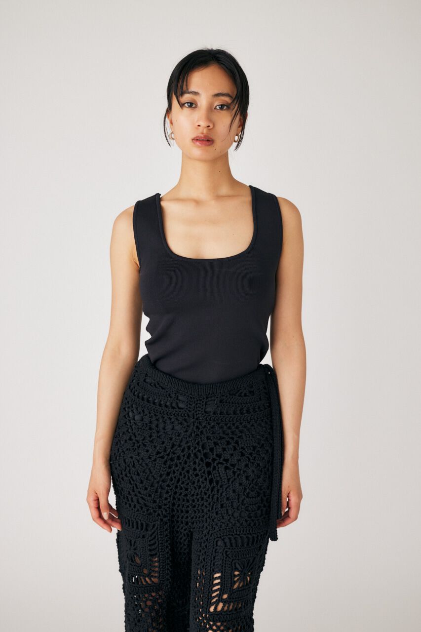 MOUSSY「KNIT タンクトップ」|タンクトップ|