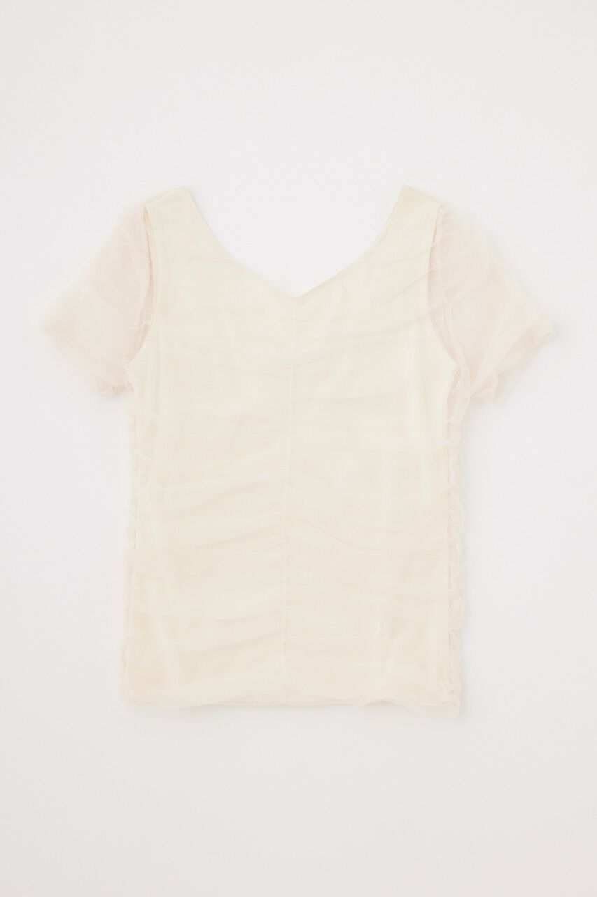 MOUSSY「CUT TULLE トップス」|Tシャツ・カットソー|