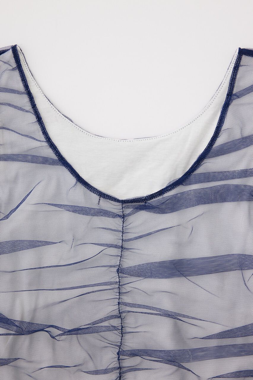 MOUSSY「CUT TULLE トップス」|Tシャツ・カットソー|