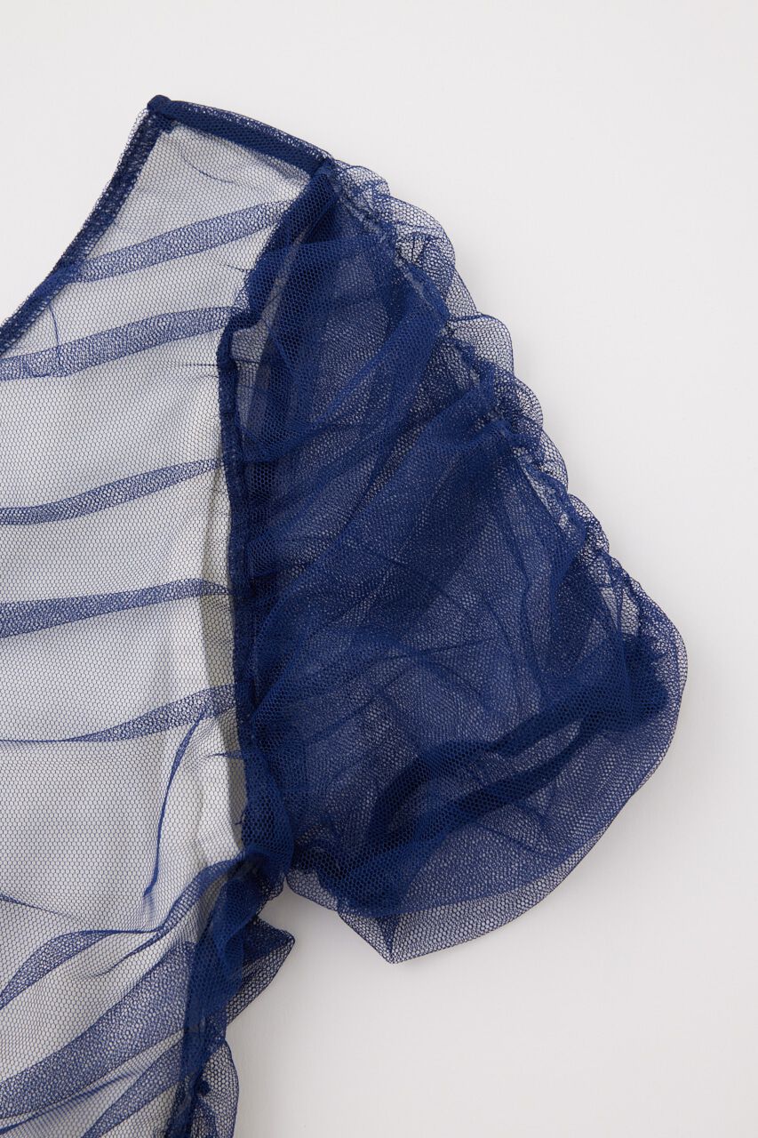 MOUSSY「CUT TULLE トップス」|Tシャツ・カットソー|