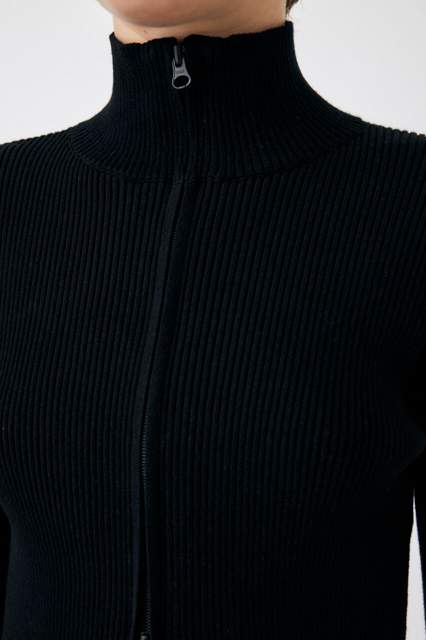 MOUSSY「W ZIP KNIT トップス」|ニット・セーター|