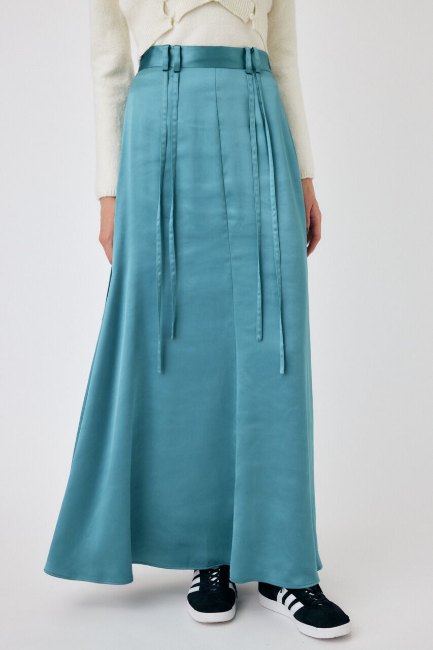 MOUSSY「SATIN FLARE スカート」|スカート|