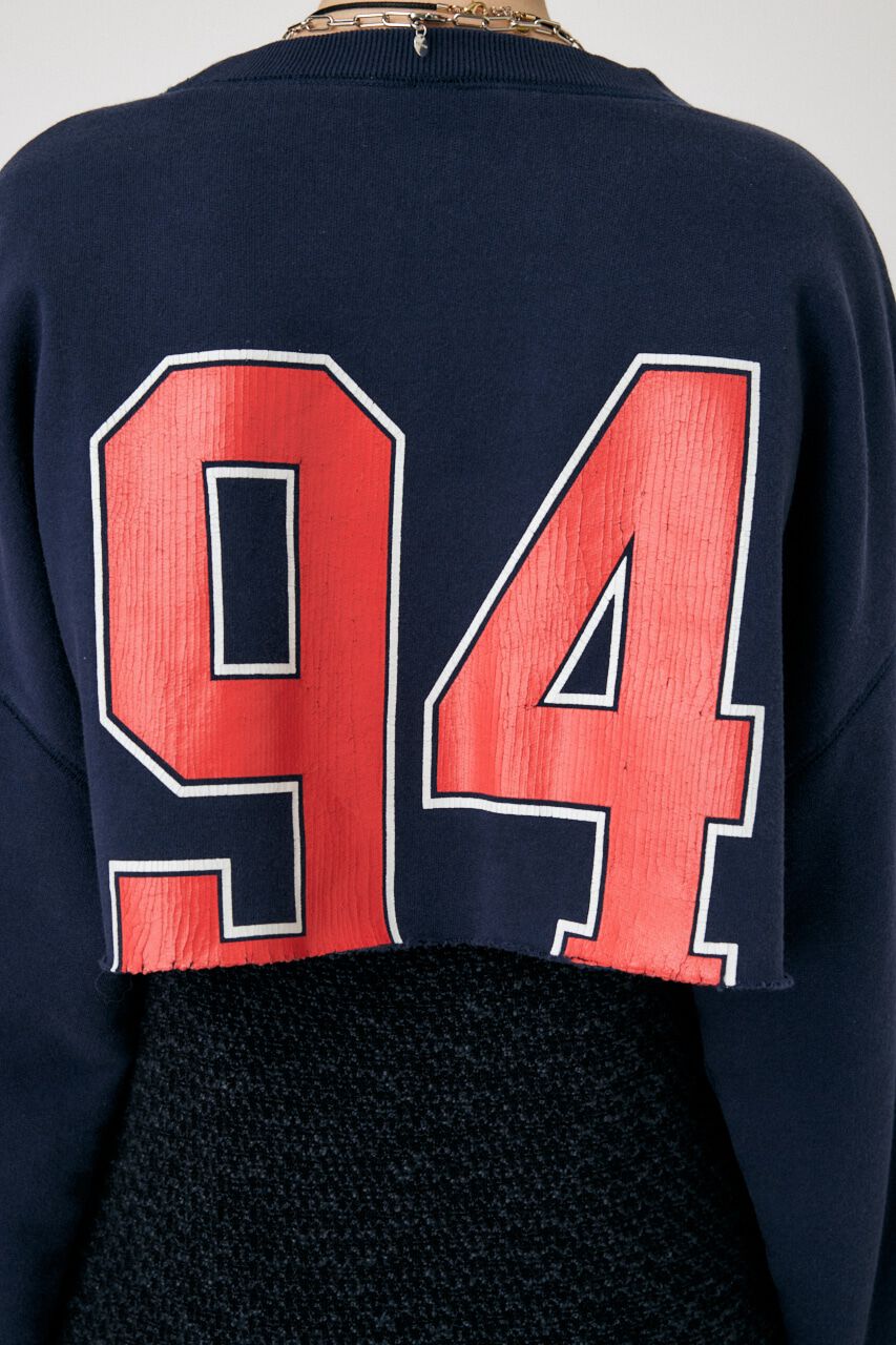 MOUSSY「CROPPED COLLEGE プルオーバー」|パーカー|