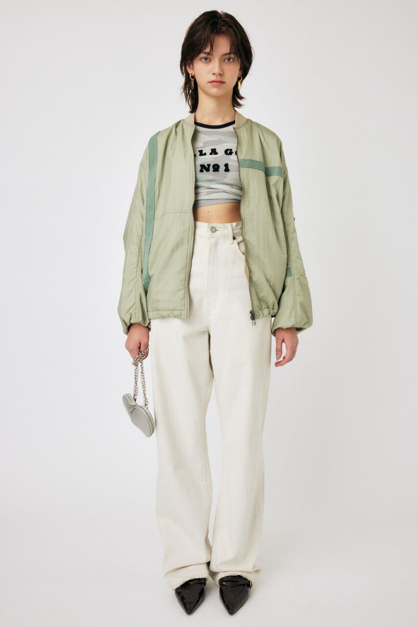 MOUSSY「BOMBER LIGHT ジャケット」|ブルゾン・スタジャン|