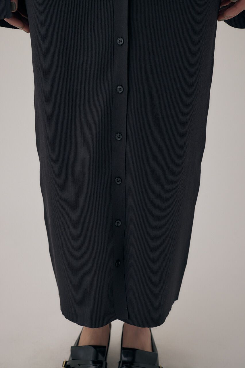 MOUSSY「ﾘｻｲｸﾙﾎﾟﾘｴｽﾃﾙ使用 経年劣化の少ないﾘﾌﾞﾆｯﾄ ｵﾌｼｮ  」|ワンピース|