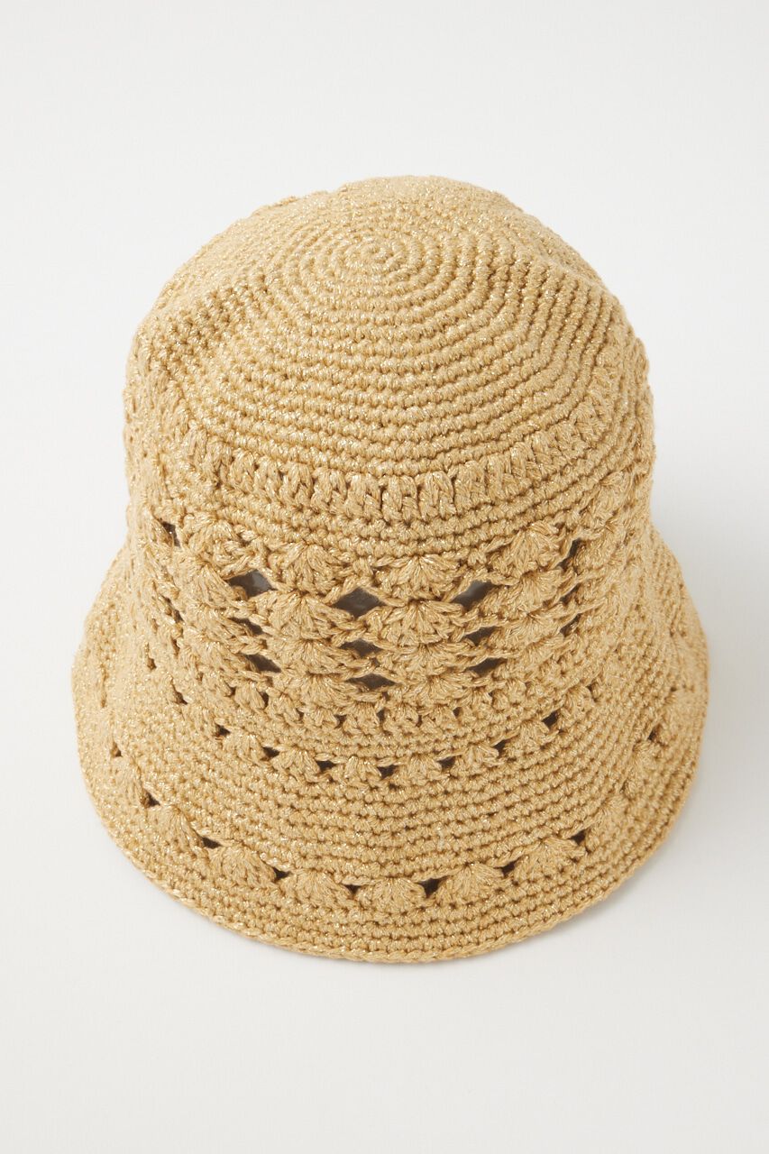 MOUSSY「GLITTER BUCKET ハット」|その他|BEG